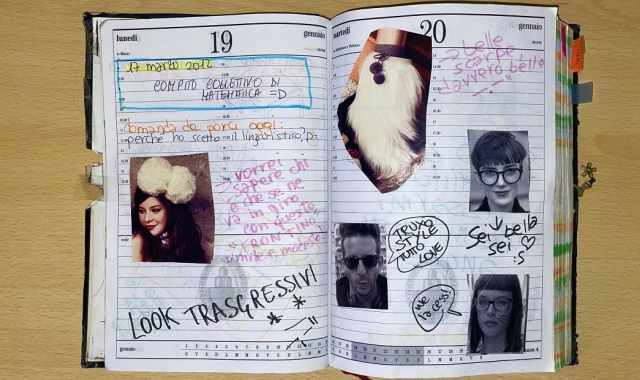 Il vecchio diario scolastico: quel nostalgico scrigno di segreti, dediche, ricordi e fotografie